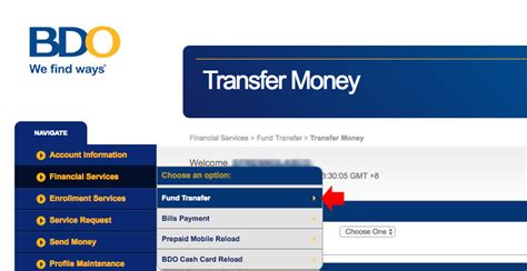 bdo transfer|BDO to BDO: How to Transfer Money to Another BDO Account .